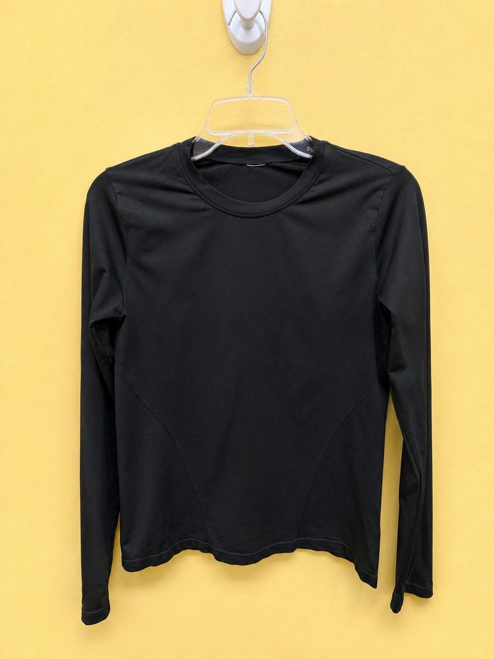 Black Long Sleeve Athletic Performance Top Women's Size S